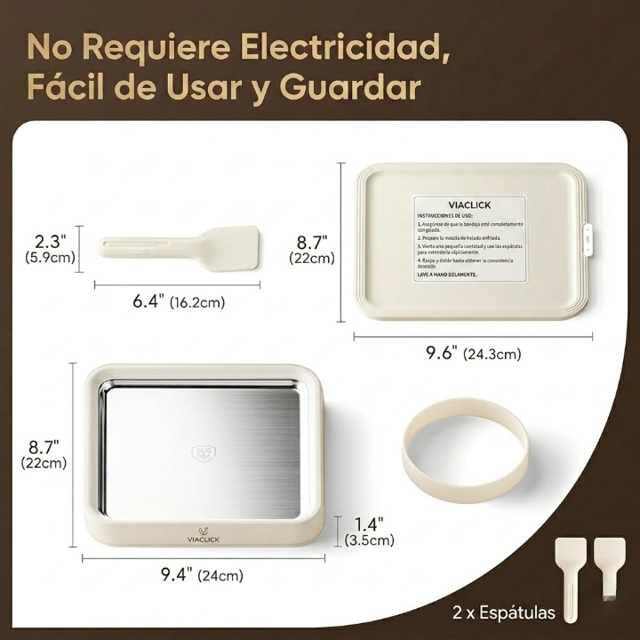 ArteHelado™- Kit Profesional de Helado Enrollado