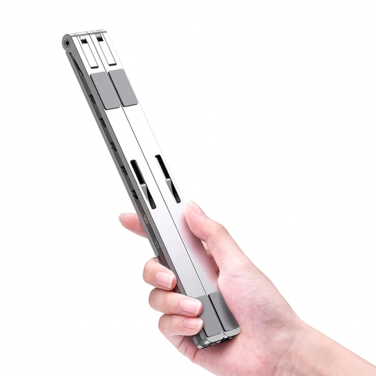 Trabaja Sin Dolor – Soporte Ergonómico para portatiles™